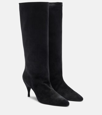 Silhouette suede knee-high boots | Herbert Levine