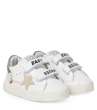 Baby Sneakers Old School aus Leder | Golden Goose Kids