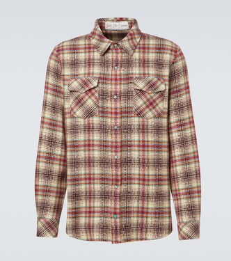 Balance cashmere shirt with emerald | God's True Cashmere