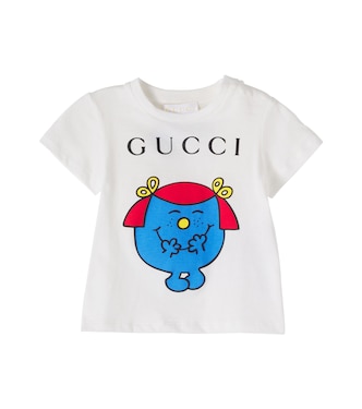 x Mr. Men Little Miss Baby cotton jersey T-shirt | Gucci Kids
