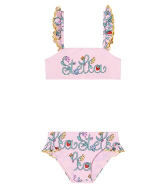 Logo ruffled bikini | Stella McCartney Kids