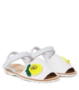 Minorchina embellished sandals | Monnalisa