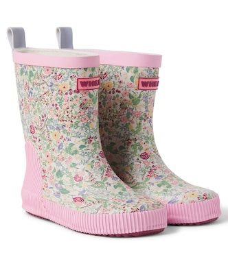 Welly floral rain boots | Wheat