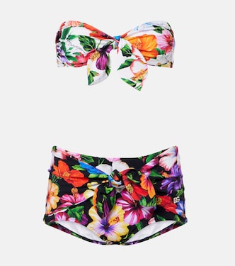 Bikini à fleurs | Dolce&Gabbana