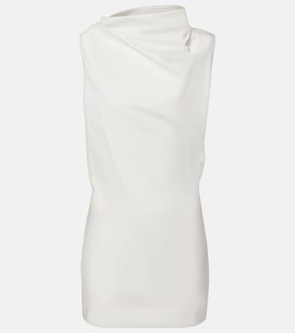 Vestido corto Astor de popelín de algodón | Khaite