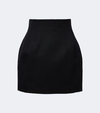 Mini-jupe en laine | Mugler