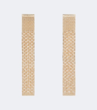 Orecchini Aion in ottone | Tom Ford
