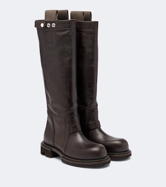 Botas altas Gabe de piel | Rick Owens
