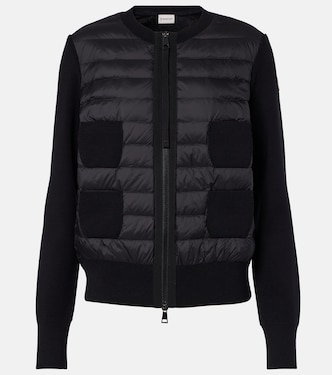 Daunenjacke Tricot mit Schurwolle | Moncler