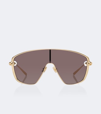Knot shield sunglasses | Bottega Veneta