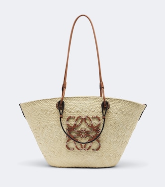 Tote Bag Anagram Medium mit Leder | Loewe