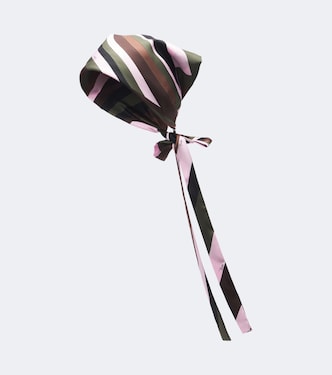 Iride silk twill head wrap | Pucci