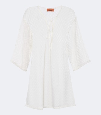 Sheer lamé beach dress | Missoni