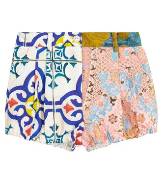 Floral jacquard shorts | Dolce&Gabbana Kids
