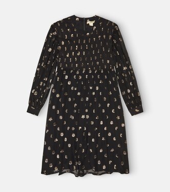 Fil coupé silk-blend dress | Stella McCartney Kids