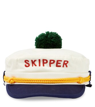 Embroidered cotton cap | Mini Rodini