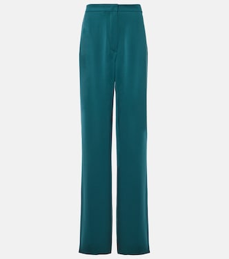 Pantalon droit Medusa à taille haute | Max Mara
