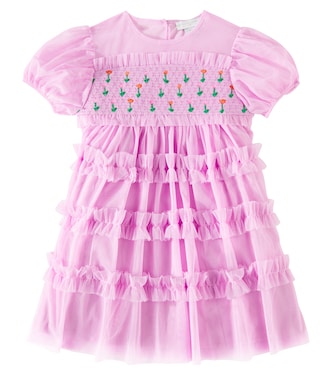 Robe brodée en tulle | Stella McCartney Kids