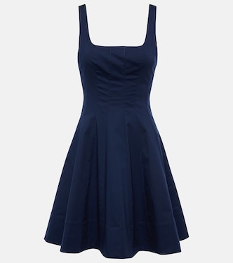 Wells cotton poplin minidress | Staud