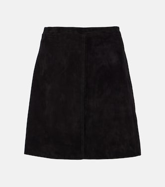 Lucie leather miniskirt | Stouls