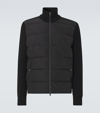 Wool-trimmed down jacket | Herno