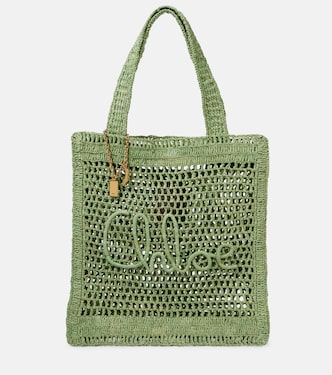 Summer Banana braided tote bag | Chloé