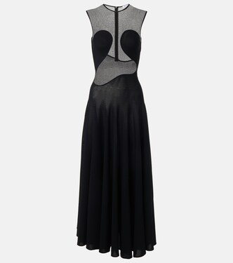 Paneled maxi dress | Alaïa