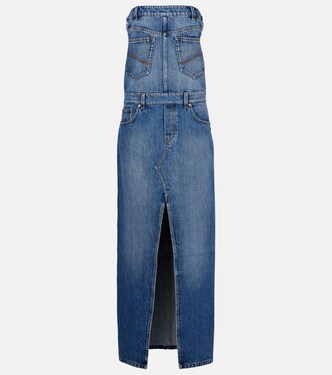 Robe longue en jean | Stella McCartney