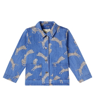 Magot printed denim overshirt | Konges Sløjd