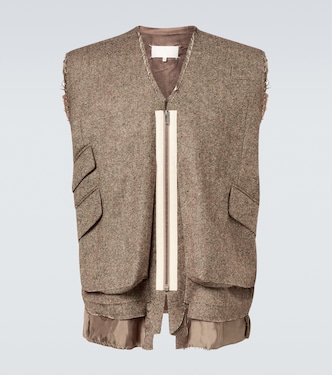Wool gilet | Maison Margiela