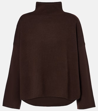 Pull à col roulé en laine et cachemire | Jardin des Orangers