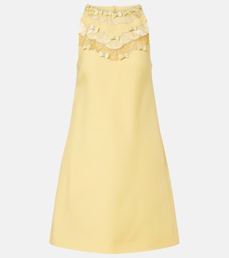 Crepe Couture embellished minidress | Valentino
