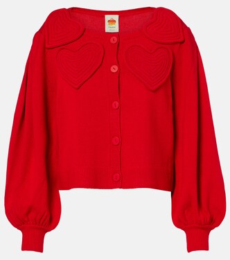 Patch-appliqué cardigan | Farm Rio