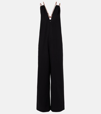 Cotton crêpe jumpsuit | Plan C