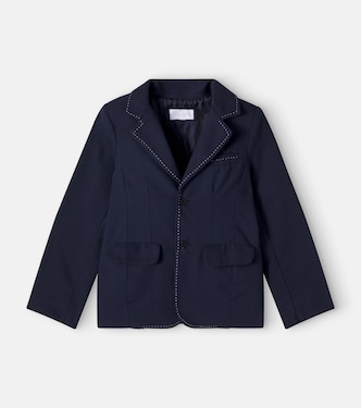 Cotton-blend blazer | Patachou