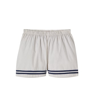 Allie striped cotton shorts | Konges Sløjd