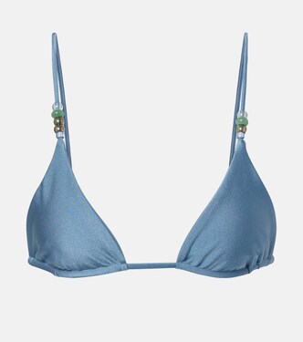 Via beaded bikini top | Jade Swim