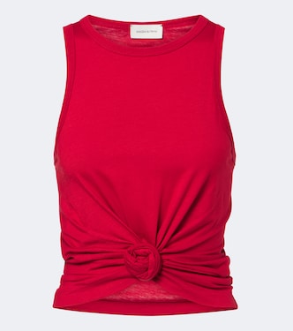 Cropped cotton-blend top | Magda Butrym