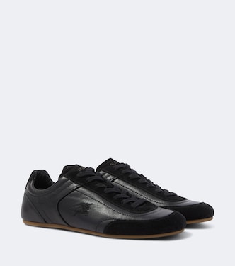 Knight Runner leather sneakers | Burberry