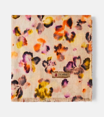 Firmamento printed linen blanket | The House of Lyria