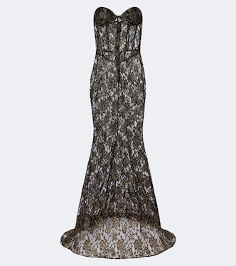 Evelyne 레이스 뷔스티에 이브닝 가운 | The New Arrivals Ilkyaz Ozel