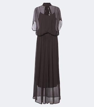 Viviana sheer maxi dress | Staud