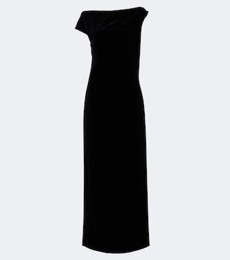 One-Shoulder-Robe aus Samt | Róhe