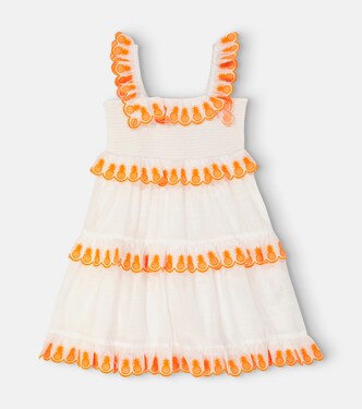 Tropicana embroidered cotton dress | Zimmermann Kids