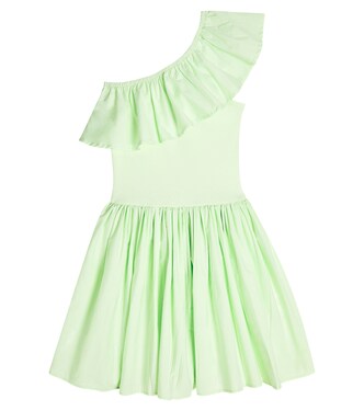 Chloéy ruffled-trimmed cotton dress | Molo