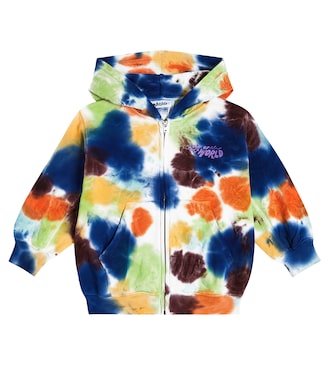 Mazz tie-dye cotton hoodie | Molo