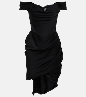 Off-Shoulder-Minikleid aus Crêpe | Vivienne Westwood