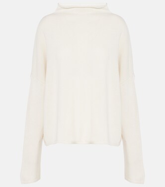 Jersey de cuello alto Sandy de cachemir | Lisa Yang