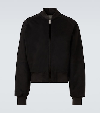 Veste bomber en daim | Entire Studios