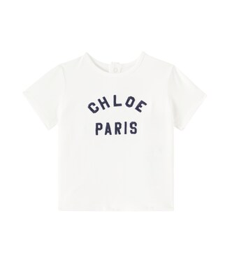 Baby T-Shirt aus Baumwolle | Chloé Kids
